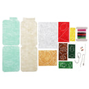Creative DIY Felt Christmas Card Bag Craft Kits for Kids Children XMAS Gift