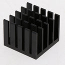 Set Of 10 Aluminum Heatsinks For Triode, IC, PCB, LED Transistor, Size