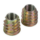 M8x 15mm hexagon socket screw in threaded insert nut 20PCS for wood