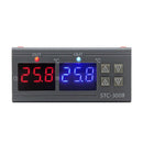STC-3008 Dual Digital Incubator Thermostat Display Temperature Controller 1 Z5H6