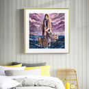 Full Drill Diamond Painting DIY Jesus Mosaic Rhinestone Picture Handicraft