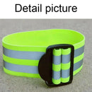 Elastic Reflective Armbands Arm Warning Running Night Cycling Luminous WristH8M5