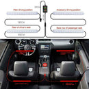 48LED Light Strip 5050 SMD Car Atmosphere Light Music Interior Light Kit Co E6J6