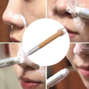 Facial Cleansing Exfoliating Brush Blackhead Pore Clean Face E8K8 Wooden J4H0