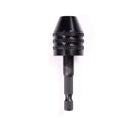 0.6-8mm Keyless Drill Chuck Screwdriver Hex Shank Drill Bits Power Tools  MO