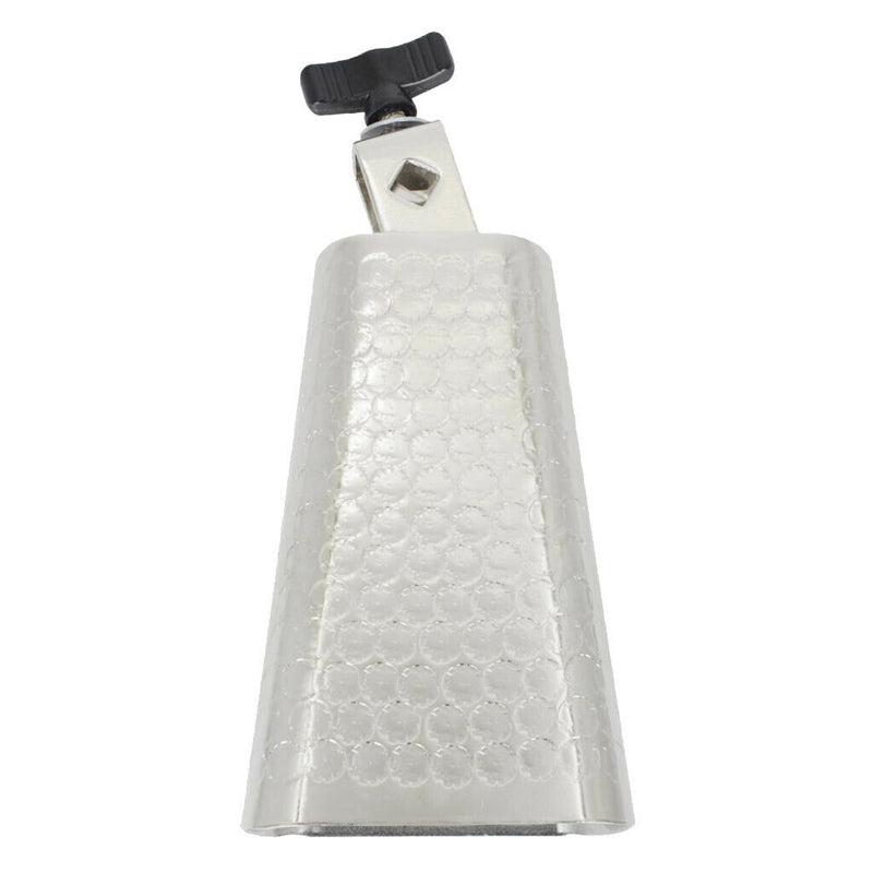 6 inch Metal Steel Cow Bell Noise Maker with Handle for Drumset Kit Percussion