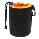 Waterproof Neoprene Camera Lens Pouch Bag Drawstring Protector Case (M)