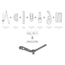 Multi-Function ,Versatile Design Drawing Tool,Curved Ruler Mini Compass Pro
