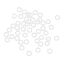 200 Pieces Darts O- Dart Shaft Rubber Protector Round Guard Rings - Black White