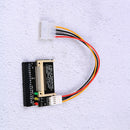 Dual compact flash cf I/II to 3.5 IDE hdd adapter 3 led FT