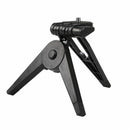 Folding Tripod Stand For Gopro Camera Cellphone Camcorder Black Portable Plastic