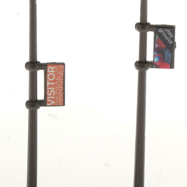 3pcs 1/87 Electric Line Poles Telephone Poles SCENERY Building Accessories