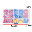 280pcs 15styles assorted crimp spade terminal insulated electric connector RG%x