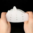 2pcs Silicone Toe hallux valgus Separators Straighteners Bunion Relief