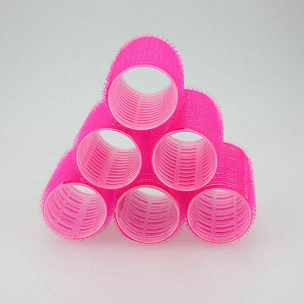16x Hair Rollers Curlers Self Grip Holding Rollers Hairdressing Curlers Hai W1M8