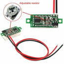5pcs Mini Digital DC Voltmeter 0.28 Inch Two-Wire 2.5V-30V Mini Digital DC  V8E9