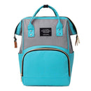 Hit Color Mommy Travel Backpacks Nylon Maternity Nappy Top-handle Bags (4) A