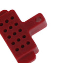 Plastic hydraulic disc brake bleed spacer block tool for hydraulic brakME