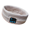 Wireless Bluetooth Stereo Handsfree Sleep Headset Headband Light Gray