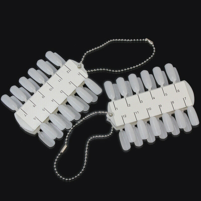 48 Tips Colours Nail Art Portable Practice Display Pallette DIY Salon Supply