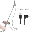 3.28 Feet Male USB-C to Male Micro USB Fast Charging Data Sync Charger Cable, 90