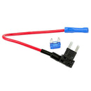 10 Pack - 12V Car Add-a-circuit Fuse TAP Adapter Mini ATM APM Blade Fuse Ho