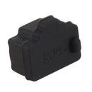 Ethernet Hub Port RJ45 Anti Dust Cover Cap Protector Plug 10Pcs Black H1O9