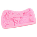 Silicone Molds Fondant Chocolate Moulds Christmas Cake Decorating Tools