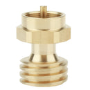 Universal Brass LP Gas Bottle Propane Tank Adapter Converter Connector