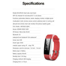 Watchband Replacement Accessory for ID115Plus HR Smart Watch(Red)
