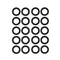 Power Pressure Washer Rubber O-Rings For 1/4 Inch,3/8 Inch,M22 Quick Connec