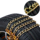 Car Truck SUV Emergency Snow Anti-Skid Wheel Tire Chains Steel Anti-Slip BeltJâ„–[