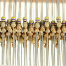 600pcs 30 Values 1/4W 5% Carbon Film Resistors Resistance Assortment Kit Set