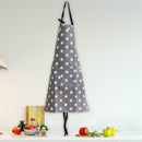 Simple Unisex Apron Adjustable Cotton Waterproof Kitchen Chef Cook Pinafore