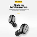 L13 TWS Bluetooth Wireless Earbuds Mini In-Ear Headset with Mic (Black) A