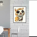 5D DIY Full Drill Diamond Painting Yellow Cat Cross Stitch Embroidery Kit