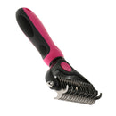 Pet Finishing Hair Grooming Tool 2-Sided Undercoat Comb For Dog Cat