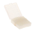 Desiccant Indicating Silica Gel with Reusable Hard Plastic Canister - White