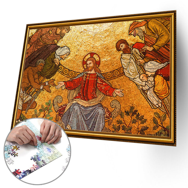 1000pcs Jigsaw Puzzle Art Oil Painting Paper Picture DIY Educational Toys