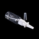2x Transparent Plastic Nasal Pump Spray Bottles Mist-Nose Bottles 10/20/30ml!N