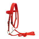 Adjustable Horse Riding Equipment Halter Horse Bridle With Bit And Rein Bel Z4I6
