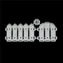 2Pcs Fence Design Metal Cutting Die For DIY Scrapbooking Album Paper Card BX