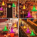 Halloween Witch Hat String Decoration 36Fairy LED Light Waterproof Battery Power
