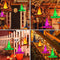 Halloween Witch Hat String Decoration 36Fairy LED Light Waterproof Battery Power