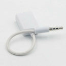 3.5mm male aux audio plug jack to usb 2.0 female converter cord cable car mp3 M&