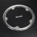 3pcs plastic Chain wheel cover Chain Guard Ring crankset protect cap