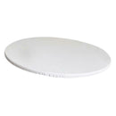Round Polyester Table Cloth Cover Party Decor Fitted Tablecloth White Polyester