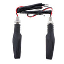2PCS Yellow Flowing Motorcycle Steer LED Turn Signal Light Indicator Lamp