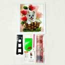 Lovely Dog 5D Diamond Cardboard Painting DIY Needlework Cross Stitch Set