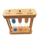 Sand Glass Clock Tea Timer 3 Minutes & 5 Minutes & 7 Minutes - Round Hourglass